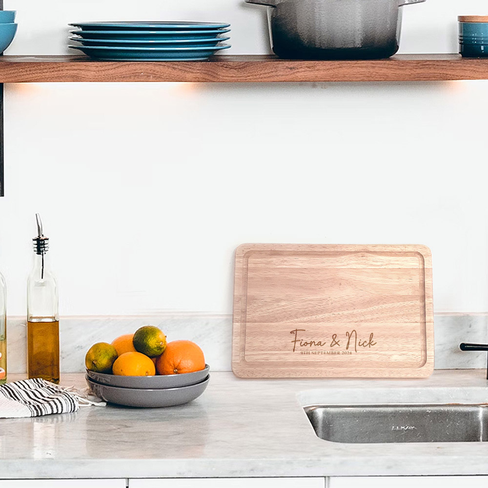 Personalised Chopping Board - Wedding